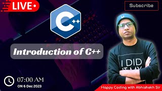 1. Introduction of C++ | C++ Tutorial for beginners