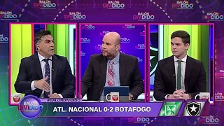 ANÁLISIS DEL PARTIDO - ATLÉTICO NACIONAL 0-2 BOTAFOGO.