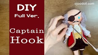 Tutorial Easy Captain Hook & Crocodile Doll / 재미있는 컨츄리인형 만들기 / 후크선장과 악어인형