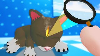 Baby BURNS CAT with Magnifying Glass... (Baby Hands VR)