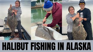 HALIBUT FISHING IN WRANGELL, ALASKA | VERY SUCCESSFUL TRIP | FILLED THE FREEZER