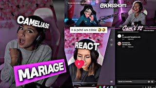 camelia92 parle de son MARIAGE avec kms (elle réagit à leurs anciennes vidéos)