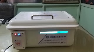 UVC sanitizer box large | best quality - certified product | make in India | kavach