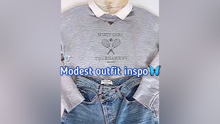 Modest outfit inspo🦋!! Simple outfits||