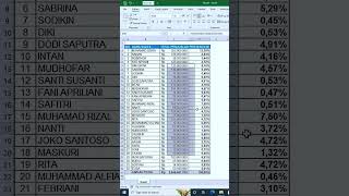 itung persentase otomatis cepat