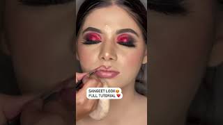 how to do creative engagement makeup look | step by step party makeup look #shorts