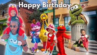 Celebrating Jayceon’s 3rd Birthday In San Diego | Sesame Place