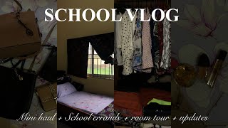 VLOG: Mini school haul + university room tour + errands, etc. | Babcock University|