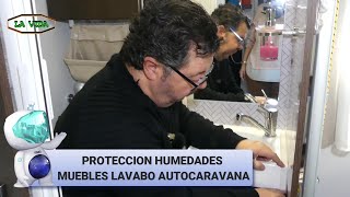 PROTECCION HUMEDADES MUEBLES LAVABO AUTOCARAVANA