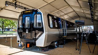 4K Washington Metro (WMATA) Hitachi 8000 Series Mockup Tour (3/21/2024)