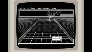 Air Hockey (Shufflepuck) Game on Classic Macintosh