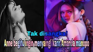 Menghebohkan! Putri Anne dan Amanda manopo selalu bersaing