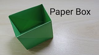 How To Make Paper a Strong Box From Paper। Origami Paper Strong Box #origami #paper craft # paper