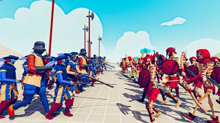 RENAISSANCE TEAM vs SPOKY TEAM | TABS Totally Accurate Battle Simulator