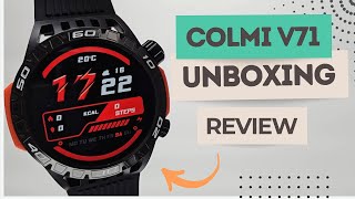 COLMI V71 - Smartwatch Lançamento Com CERTIFICAÇÃO MILITAR - BÚSSOLA, LANTERNA e 1ATM - Review!