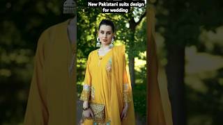 New Pakistani suits design for wedding #fashion #dressdesign #trending #youtubeshorts #shorts