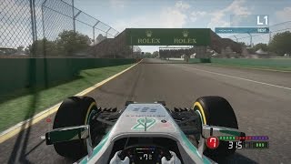 F1 2014 : Albert Park Rece Gameplay