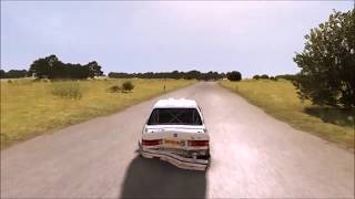 BMW M3 and Sierra Diffin Dirt Rally