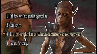 Lae'zel Love Confession (All Dialogue Options and Outcomes) [Baldur's Gate 3]