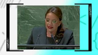 🇭🇳 Xiomara Castro, presidenta de Honduras en la ONU