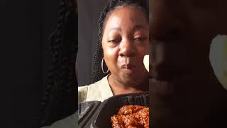 ASMR eating a Popeye's biscuit