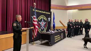 2021 Kenosha County Sheriff's Department Promotion and Awards Ceremony