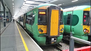 Southern Railway London Victoria - London Bridge via Crystal Palace Class 377