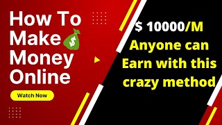 Earn upto $10000/M with this crazy method - How to earn money in 2022 like Jimmy Donaldson (MrBeast)