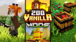 TOP 200 Vanilla+ Minecraft Mods EP. 4 (Forge & Fabric) | 1.21 & Older