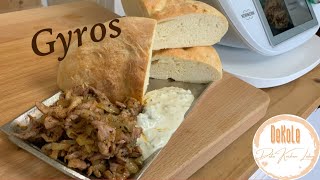 Anbrat-Funktion deines Thermomixes   -   Gyros mit Tzatziki