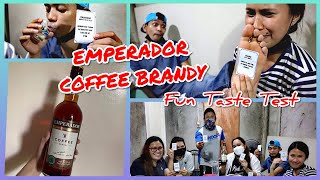 Emperador Coffee Brandy Taste Test I Funny Tagay Card Game