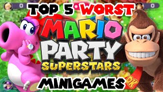 Top 5 Worst Mario Party Superstars Minigames