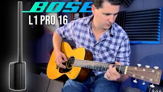 Bose L1 Pro 16 for Guitar Players!