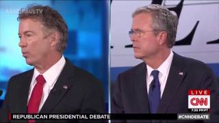 All of Rand Paul's responses in CNN Debate 9/16/15 #GOPDebate