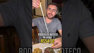 RODÍZIO DE BOTECO POR APENAS💲54,90 (quinta-feira)