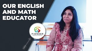 Meet our English and Math educator - Pavithra