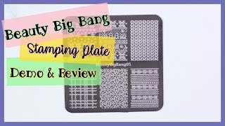 #3| Beauty Big Bang: Stamping Plate Demo & Review