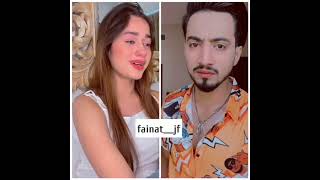 Meri Zindagi Me Meri Aas Tum Ho ✨♥️|Mr Faisu And Jannat Zubair Video | Fainat