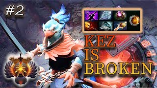 NEW Hero is BROKEN - Kez Carry Build Dota 2 Gameplay