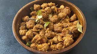 Soya Chunks Fry | Soya Nuggets Dry | Meal Maker Fry | Spicy Soya Chunks Fry | Soya Bean Chunks Fry