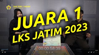 Video Podcast: Juara 1 Tingkat Provinsi Jatim 2023