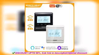 MK60E Warm Floor Controllor Programmable Tuya Smart WiFi Thermostat Underfloor Heating Con Review