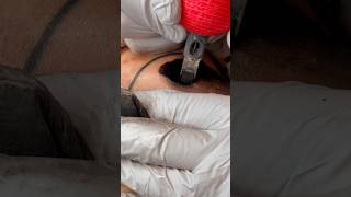 Packing Black Ink ASMR #tattoo #tattooart #animetattoo