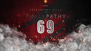 Thalapathy 69 Like A Motion Poster | Thalapathy Vijay | H.Vinoth | Anirudh