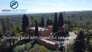 Delve into heaven: Tour this stunning plot based in Sotogrande with breathtaking views