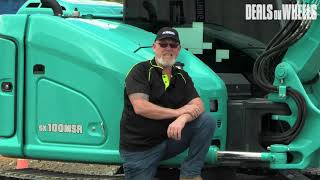 First model in NZ: Kobelco SK100MSR 7 | Deals on Wheels