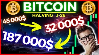 🚨  BITCOIN Le HALVING: Les Objectifs de prix Vont Vous Surprendre !!😲