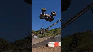 Rail Jam #monstertruck #gopro #stunt #monsterjam #grind #losi #rc #4x4 #chevy #offroad #shorts