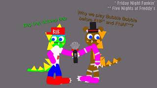 Dragon Duet Engaged (Friday Night Funkin', Five Nights at Freddy's and Bubble Bobble)