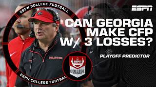 Could a 3-loss Georgia team still make the College Football Playoff? | Rankings Reaction